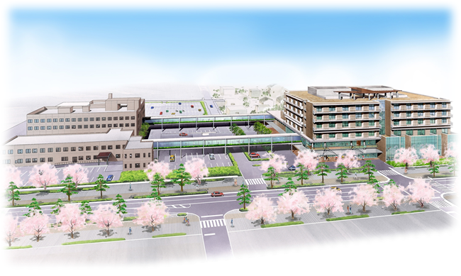十和田市立中央病院エリアマップ